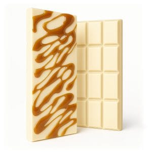 600mg White Chocolate & Caramel Bar - Delta 8 - Chill Plus