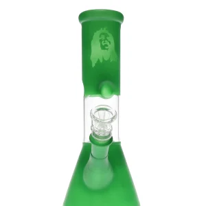 8" Bob Marley Beaker Base Silicone Water Pipe