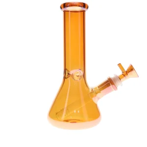 8" Neon Beaker Water Pipe