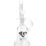 8" Recycler Water Pipe by Diamond Glass