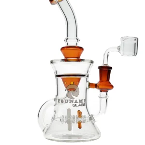 9" Tsunami Concentrate Rig Propeller Recycler Water Pipe