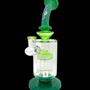AFM Glass Flex Double Color Arm Glass Water Pipe