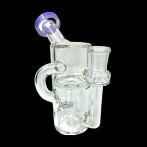AFM Glass Power Can Clear Glass Recycler Mini Water Pipe