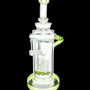 AFM Glass Power Station Color Lip Glass Recycler Water Pipe