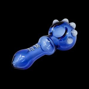 AFM Glass Spikey Color Hand Pipe