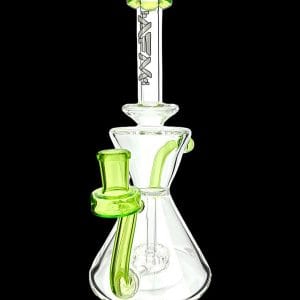 AFM Glass Tulip Clear Glass Recycler Water Pipe