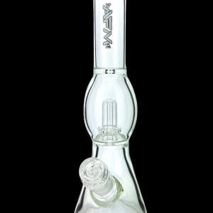 AFM Glass UFO Color Lip Glass Beaker Bong