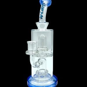 AFM Glass UFO Double Perc Glass Water Pipe