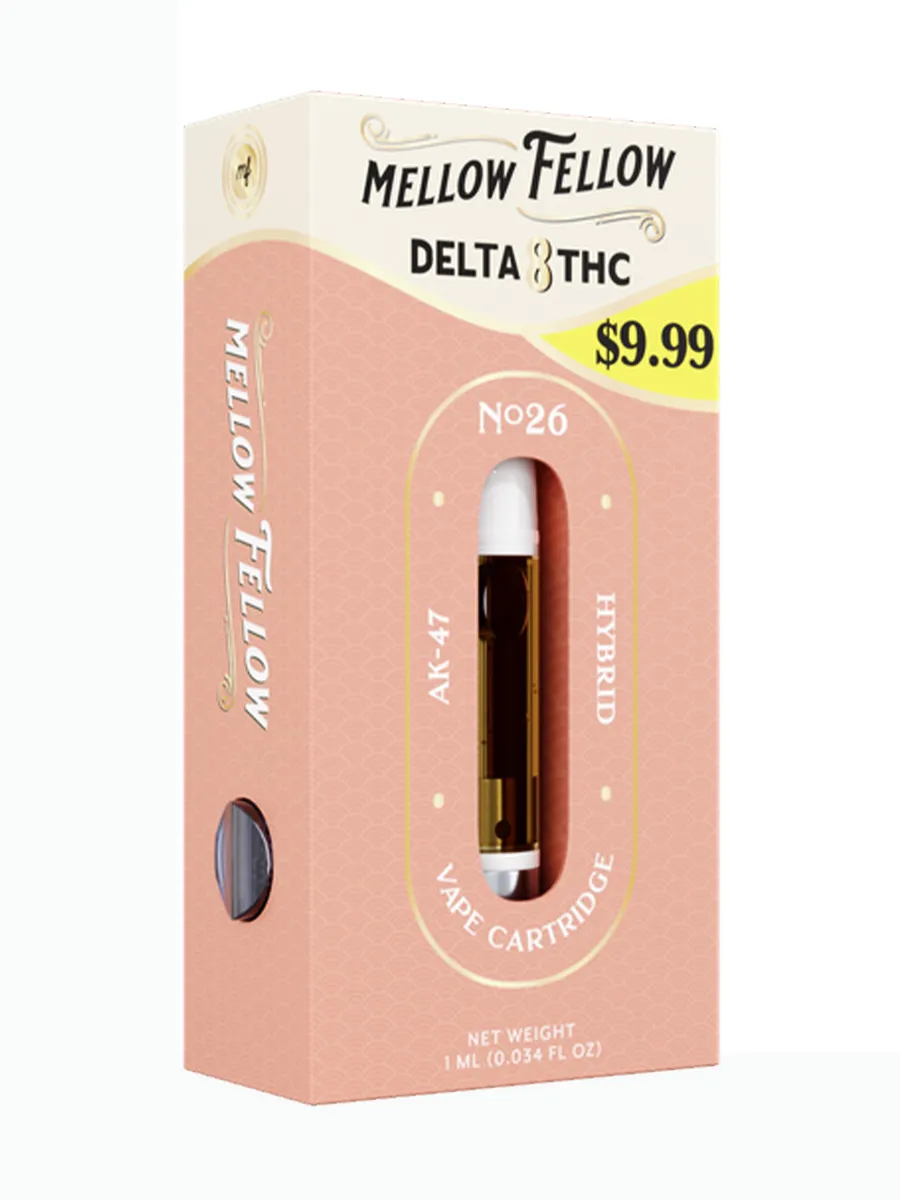 AK-47 Mellow Fellow Classic Delta 8 Vape Cartridge 1ml
