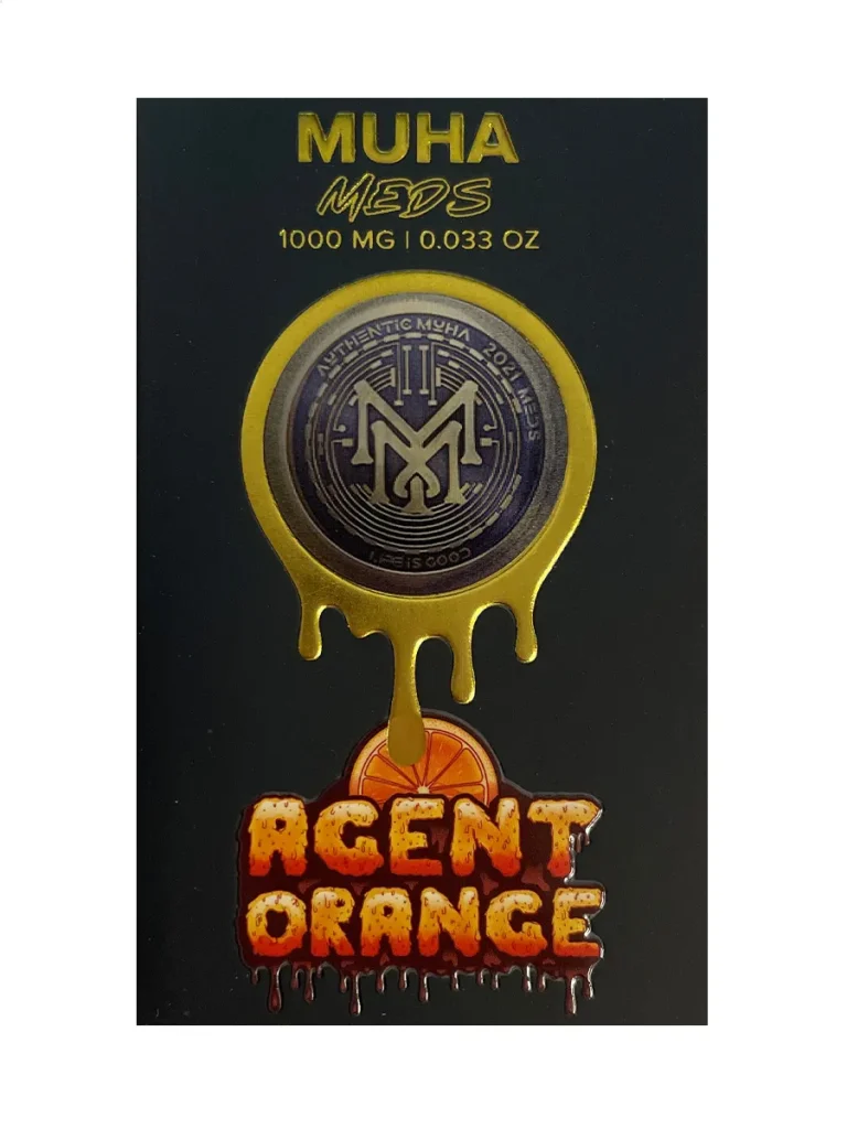 Agent Orange Muha Meds Delta 10 Cartridge 1G