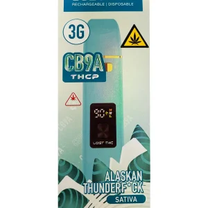 Alaskan Thunderf*ck Lost THC CB9A V4 Disposable 3G