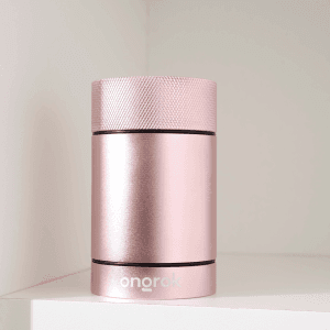 Aluminum Metal Storage Jar - Pink