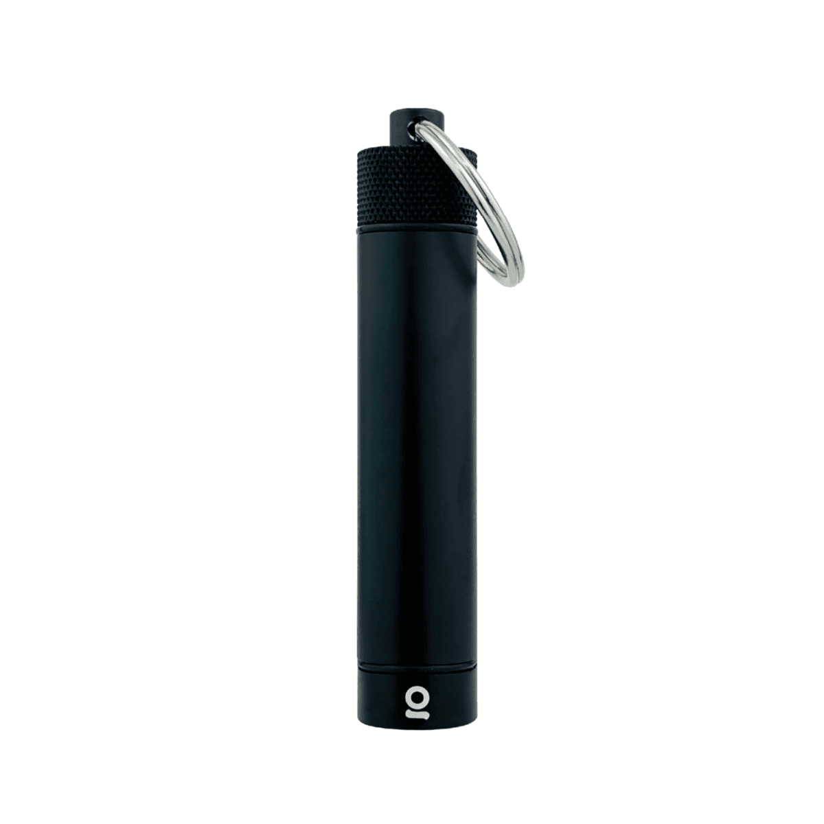 Aluminum Storage Keychain - Black