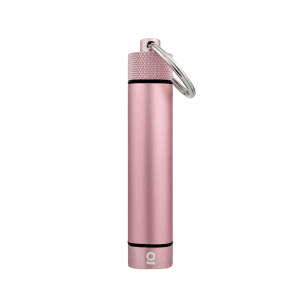 Aluminum Storage Keychain - Pink