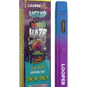 Amnesia Haze Looper XL Lifted Series THC-A+THC-P Vape 3G