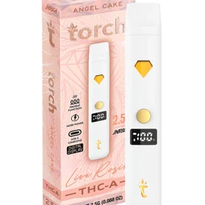 Angel Cake Torch THC-A Live Rosin Disposable 2.5G