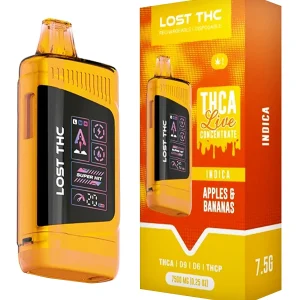 Apples & Bananas Lost THC THCA Blend Live Concentrate Disposible 7500MG