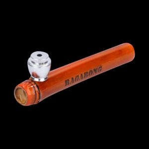 Bamboo Steamroller Pipe with Capped Bowl