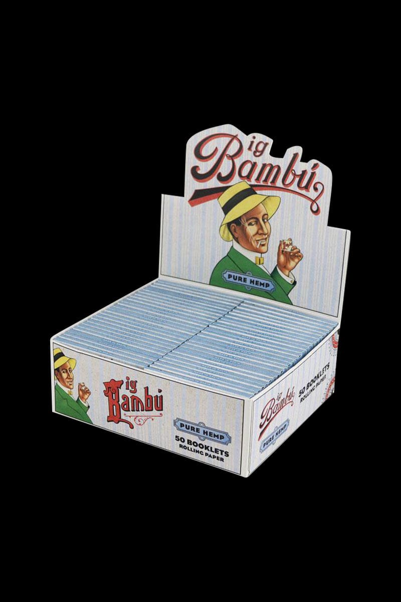 Bambu Regular Hemp Rolling Papers - 50 Pack