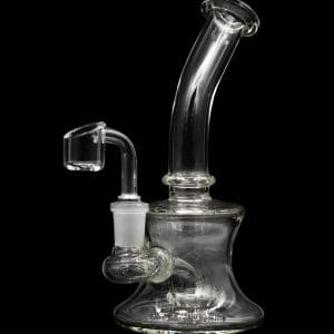 Bent Neck Travel Size Rig with Banger and Bowl
