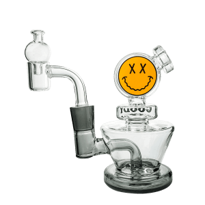 Big Face Mini Rig 4-Piece Kit - Transparent Black