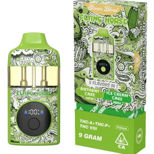 Birthday Cake | Ice Cream Cake Flying Horse Stoner Blend 3in1 Disposable 9G