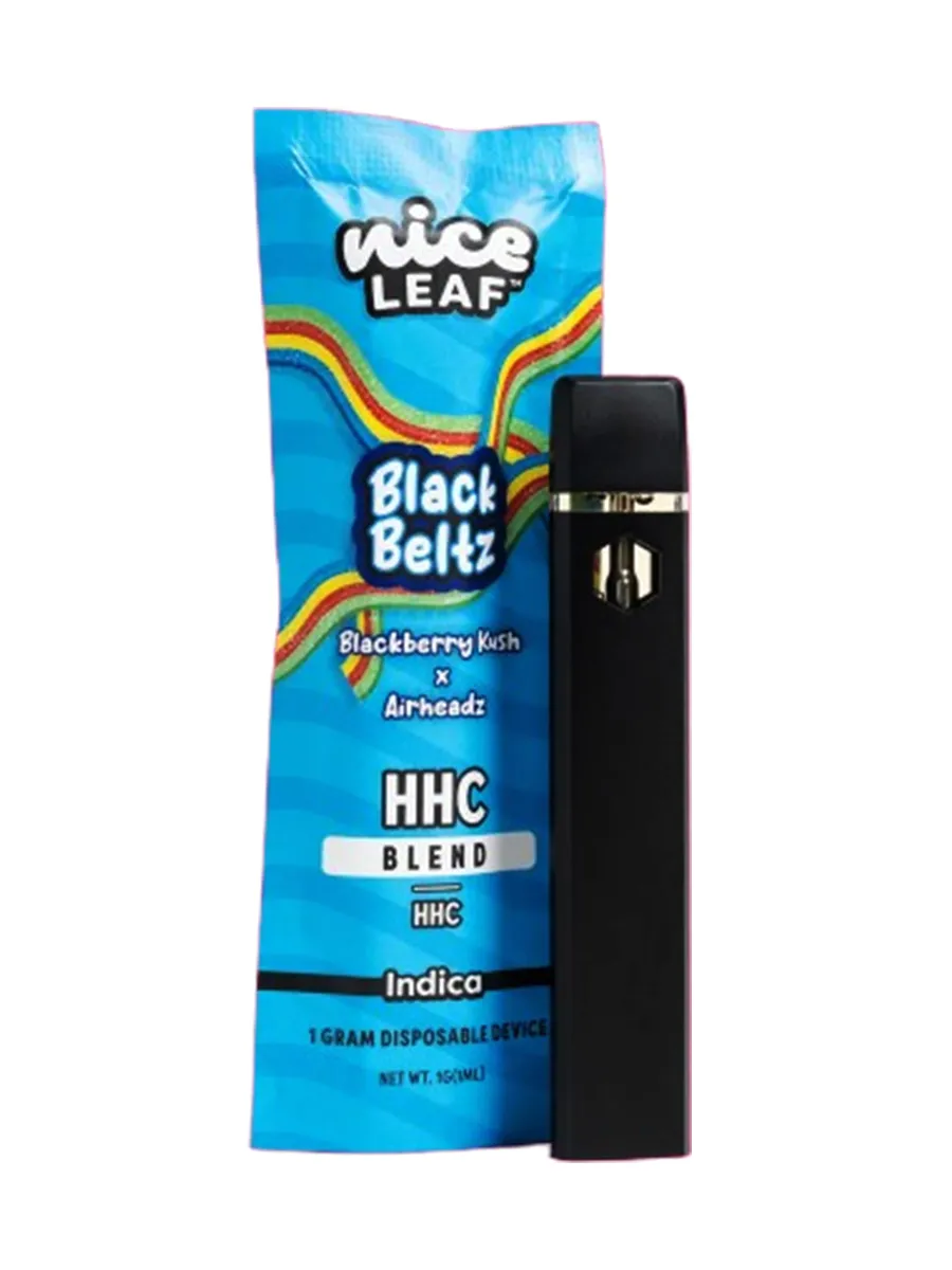 Black Beltz Nice Leaf HHC Blend Vape Pen 1G