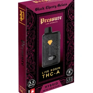 Black Cherry Gelato Pressure Live Rosin THC-A Disposable 3.5G