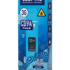 Bloo Dream Lost THC CB9A V4 Disposable 3G