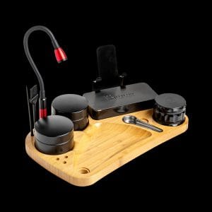 Blue Bus Fine Tools BLAZE Wooden Rolling Tray