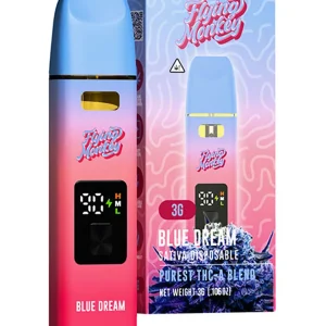 Blue Dream Flying Monkey Purest THC-A Blend Disposable 3G