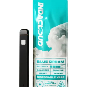 Blue Dream IndaCloud THCA Disposable Vape Pen 1G