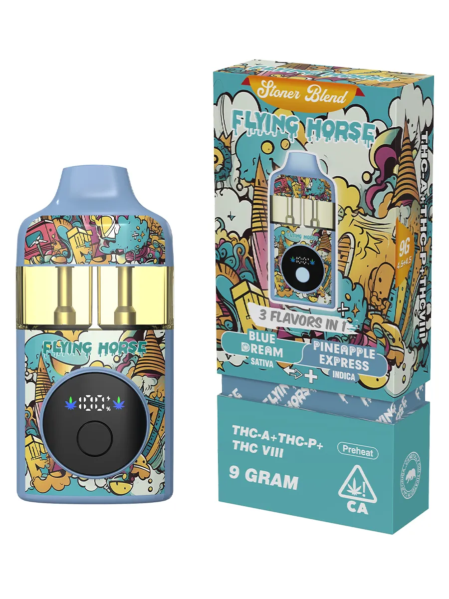 Blue Dream | Pineapple Express Flying Horse Stoner Blend 3in1 Disposable 9G