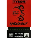 Blue Dream Tyson 2.0 Knockout THCP Blend Disposable 3G