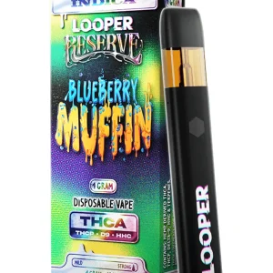 Blueberry Muffin Looper Reserve THC-A Disposable 1G