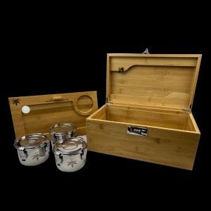 Bzz Box XL Bamboo Bzz Box with Bzz Canisters