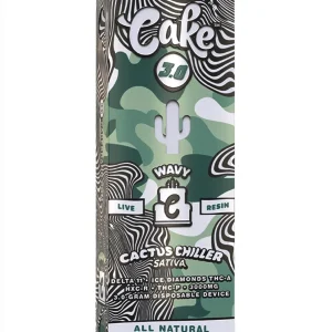 Cactus Chiller Cake Wavy Live Resin Disposable 3G