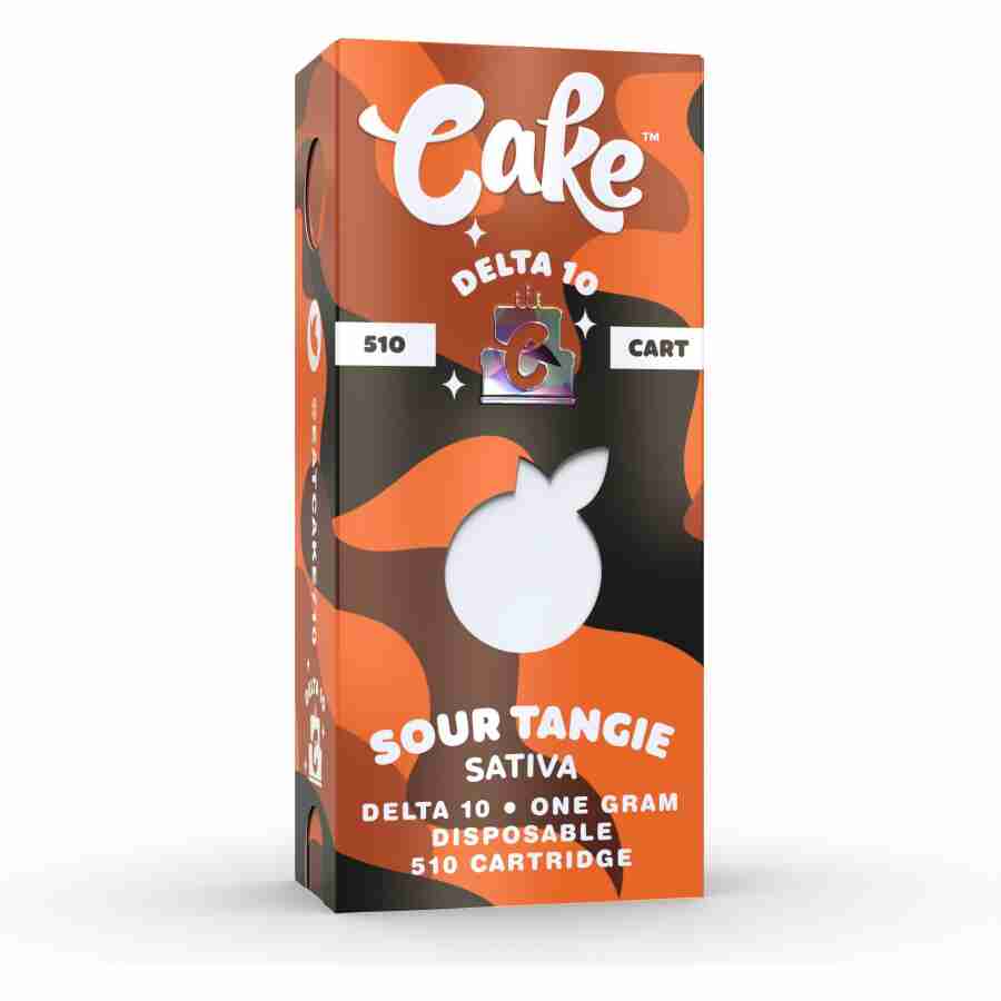 Cake Sour Tangie Delta 10 Cartridge (1g)