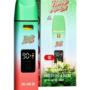 Cali Gas OG Flying Monkey Purest THC-A Blend Disposable 3G