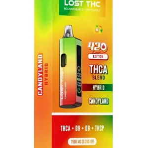 Candyland Lost THC 420 Edition THCA Blend Rechargable Disposible 7500MG