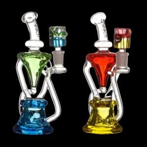 Cheech Glass Dual Color Glycerin Recycler