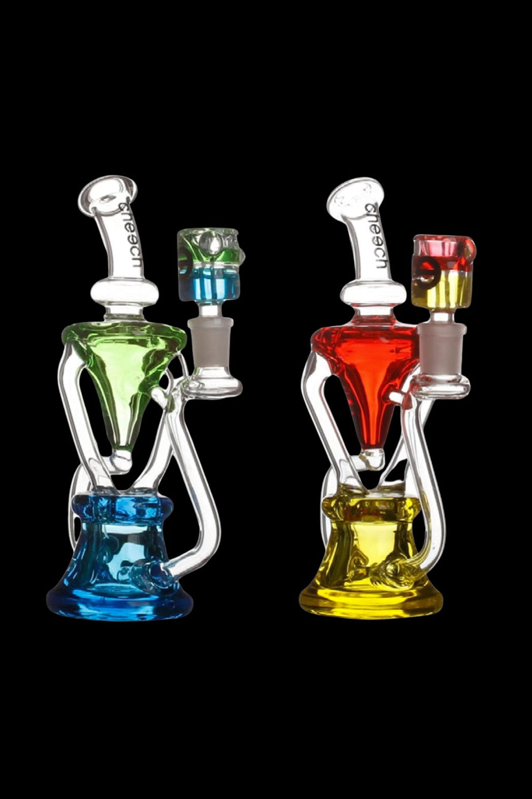 Cheech Glass Dual Color Glycerin Recycler