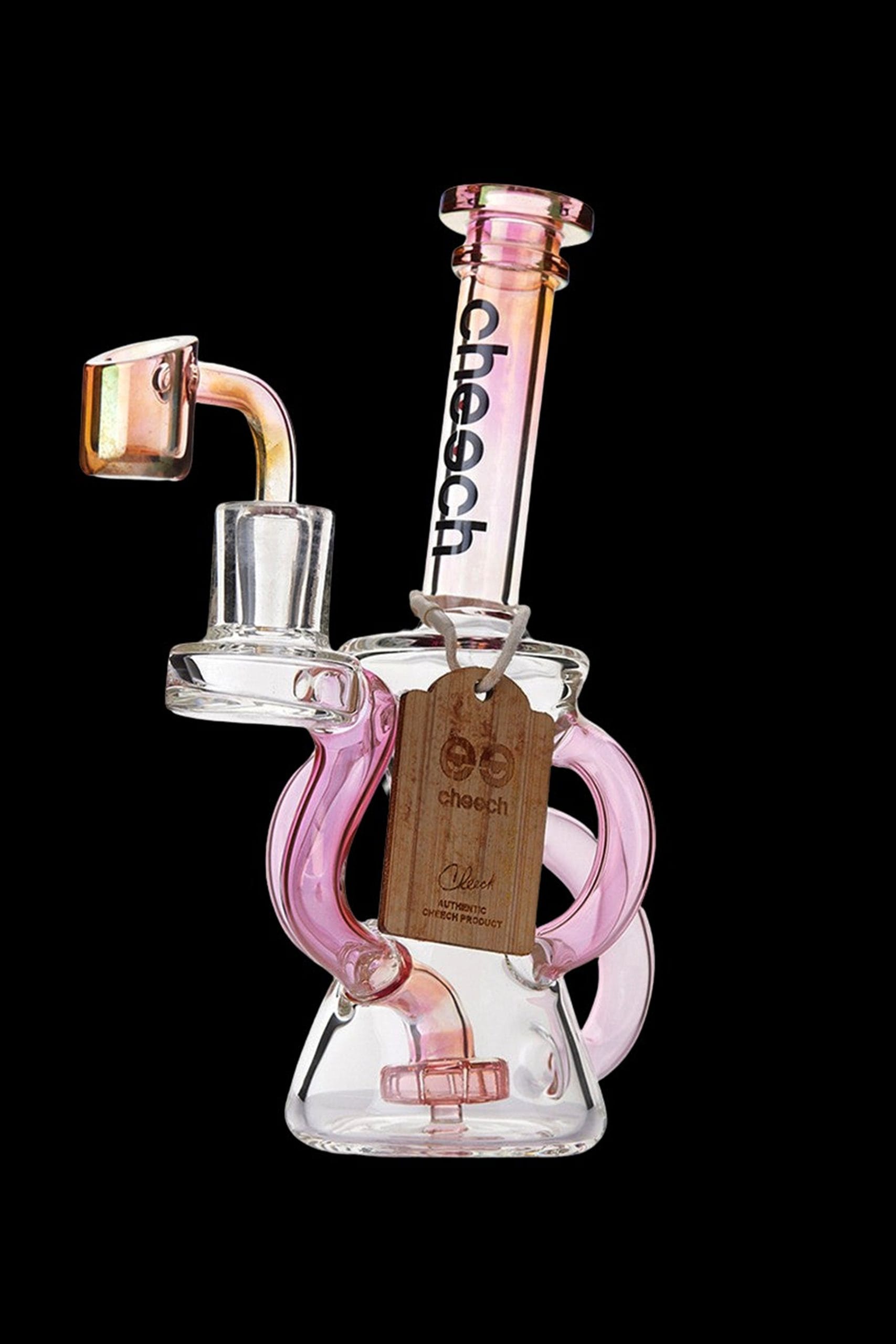 Cheech Glass Gold Fumed Recycler