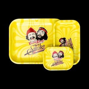 Cheech & Chong 40th Anniversary Yellow Rolling Tray
