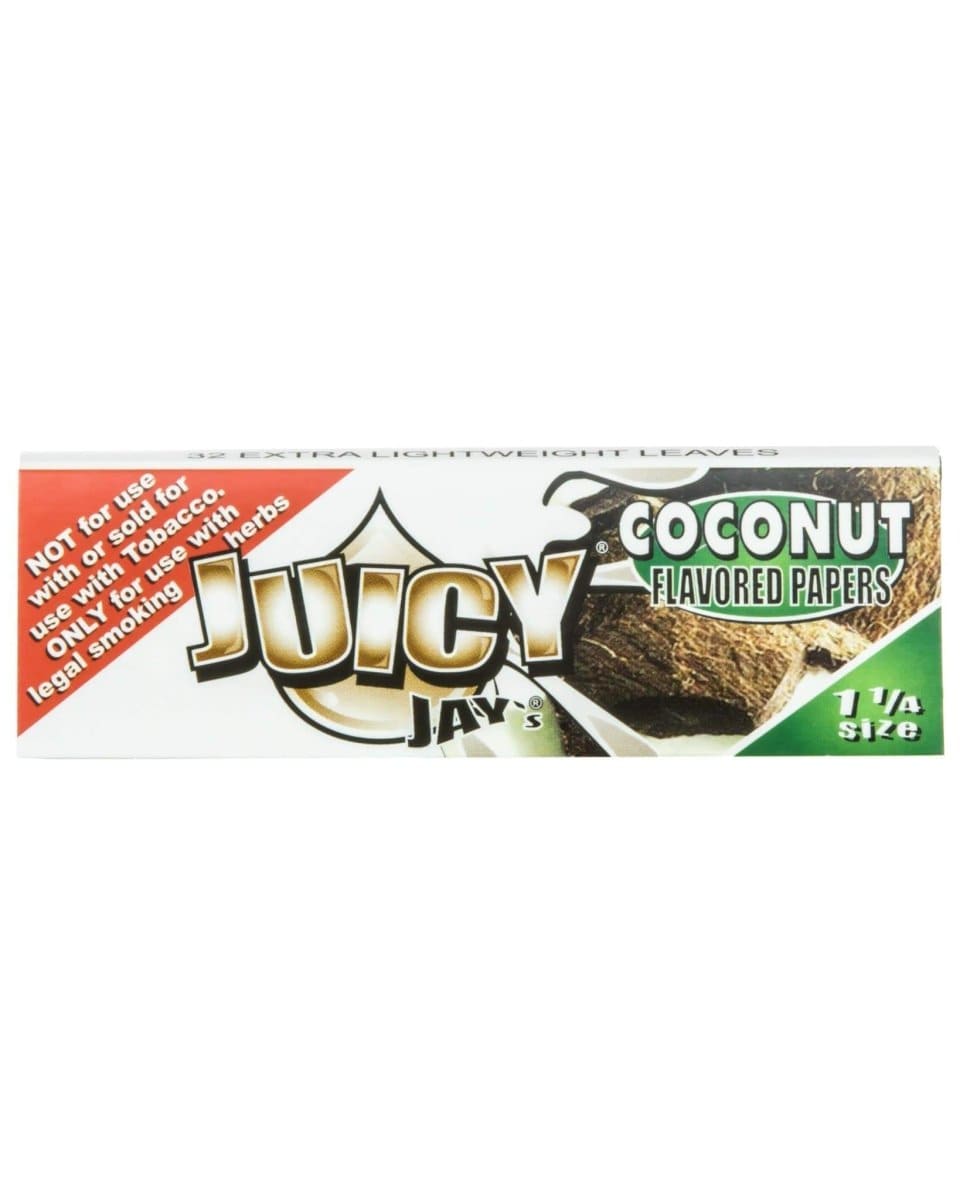 Classic 1-1/4" Flavored Rolling Papers - Coconut / Single