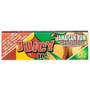 Classic 1-1/4" Flavored Rolling Papers - Jamaican Rum / Single