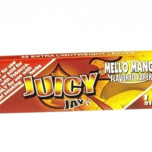 Classic 1-1/4" Flavored Rolling Papers - Mellow Mango / Single