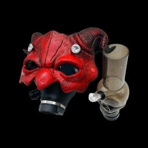 Cloud 8 Halloween Gas Mask Bong