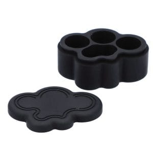 Cloud Silicone Container 22ml - Black