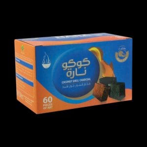 Coco Nara Hookah Charcoal - 60 Piece Box